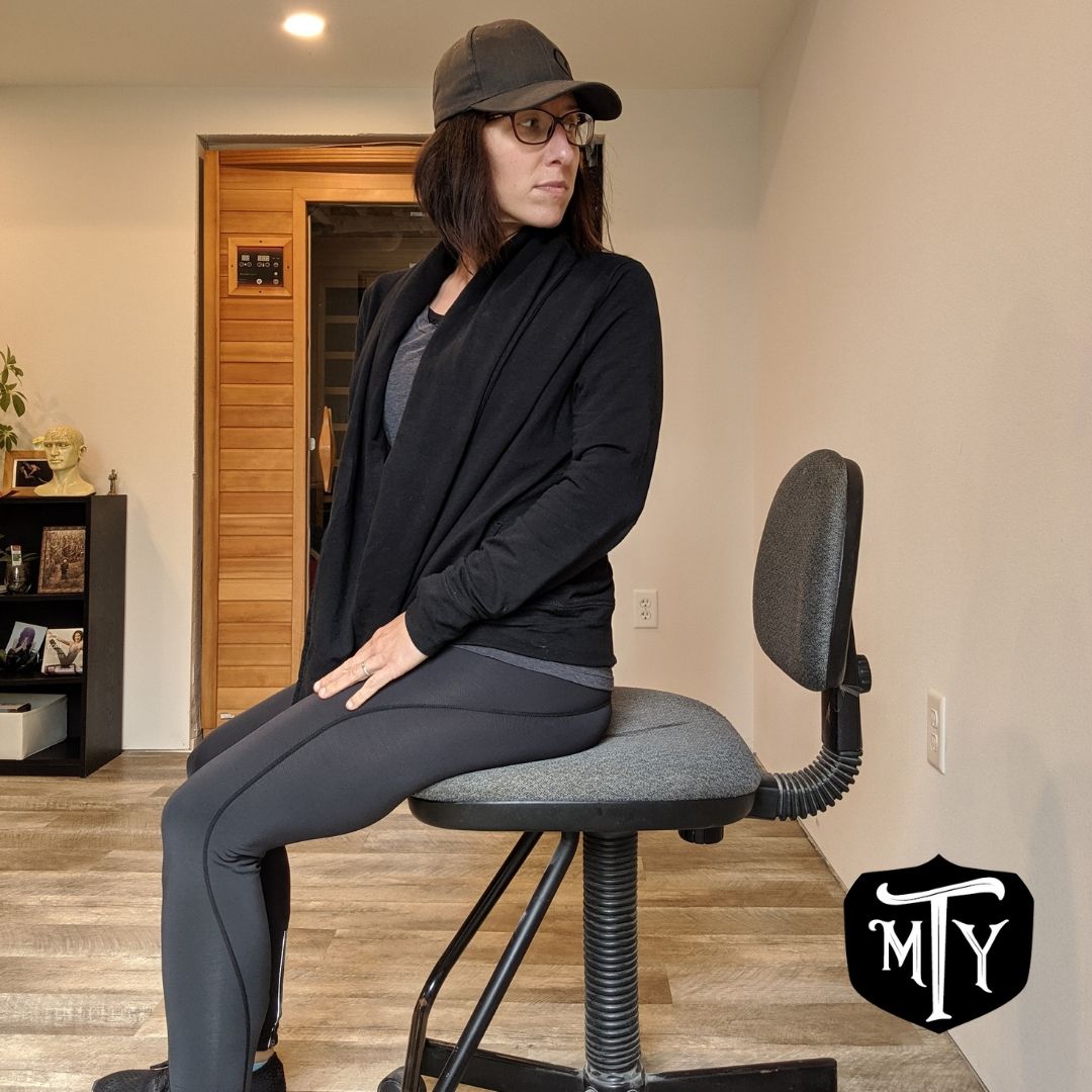 Seat Belt Twist Test Mother Trucker Yoga
