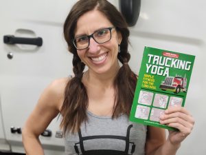 Trucking Yoga Book with Author Hope Zvara