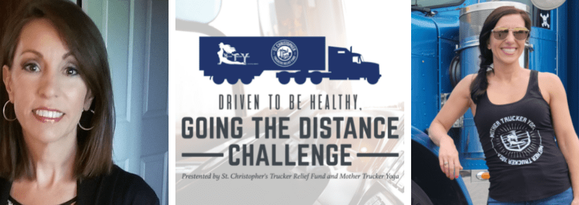 going the distance health challenge mother trucker yoga