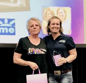Real women in trucking award 2019 mother trucker yoga blog 