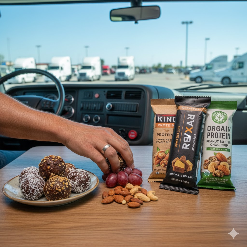 Easy to Pack Healthy Snacks for Truck Drivers, Healthy Trucker Food ...