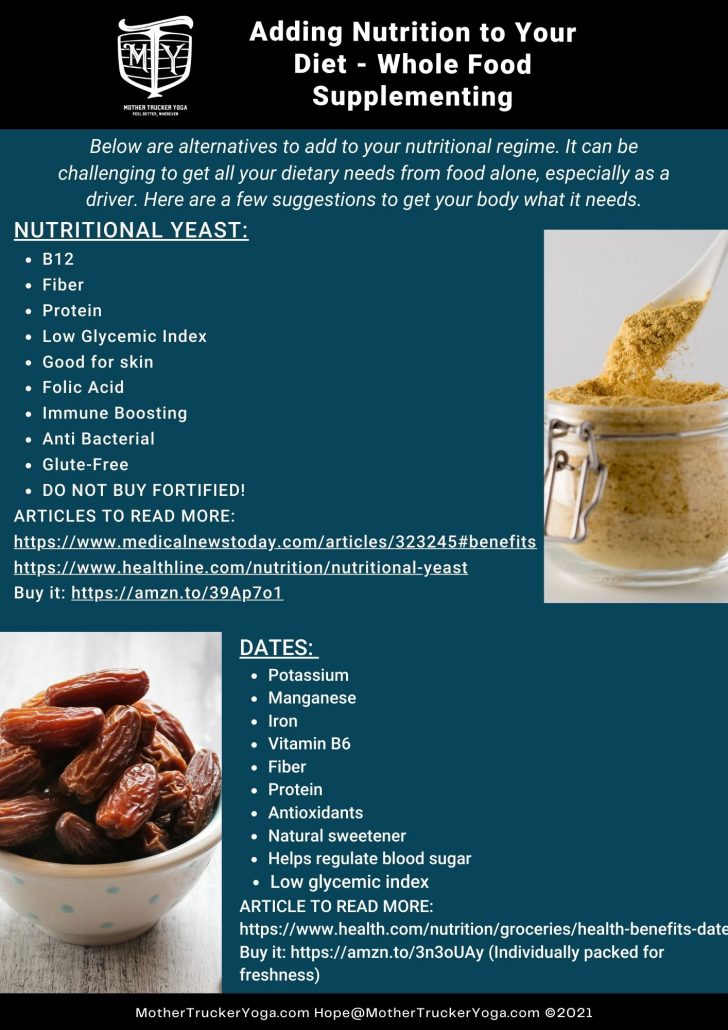 Adding Nutrition to Your Diet - Whole Food Supplementing Page 1