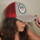 STIFF Mother Trucker red and gray trcuker hat 1