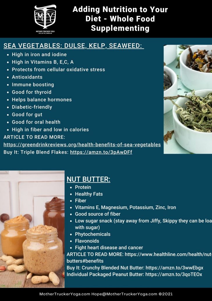 Adding Nutrition to Your Diet - Whole Food Supplementing 4