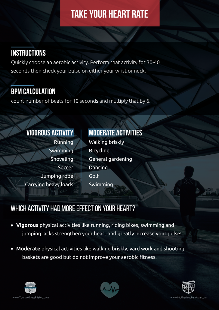 Taking Your Heart Rate Quick Guide MTY