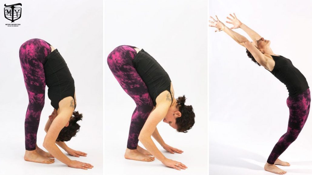 Trucking Yoga: 5 Moves to Help You Physically and Mentally Rolling Forward Bend Mother Trucker Yoga Blog