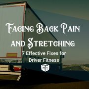 Facing Back Pain and Stretching: 7 Effective Fixes for Driver Fitness Mother Trucker Yoga Blog Cover Image