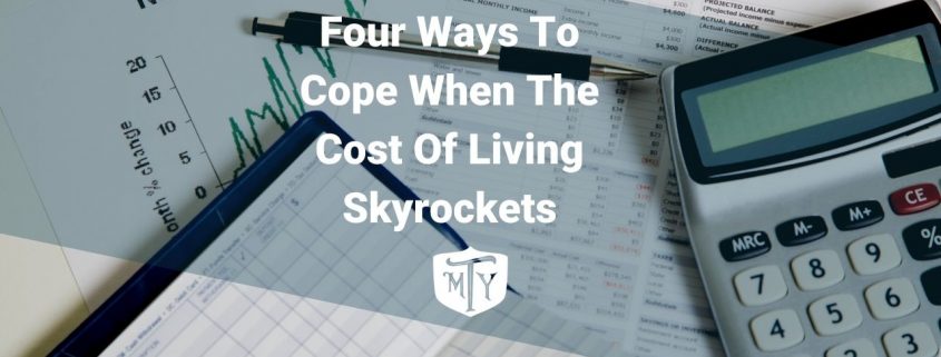 Four Ways To Cope When The Cost Of Living Skyrockets Mother Trucker Yoga BLog Cover Image