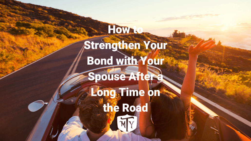 How to Strengthen Your Bond with Your Spouse After a Long Time on the Road Mother Trucker Yoga Cover Image Blog