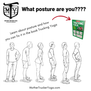 Trucking Yoga Book Driver Exercise Posture Guide Mother Trucker Yoga