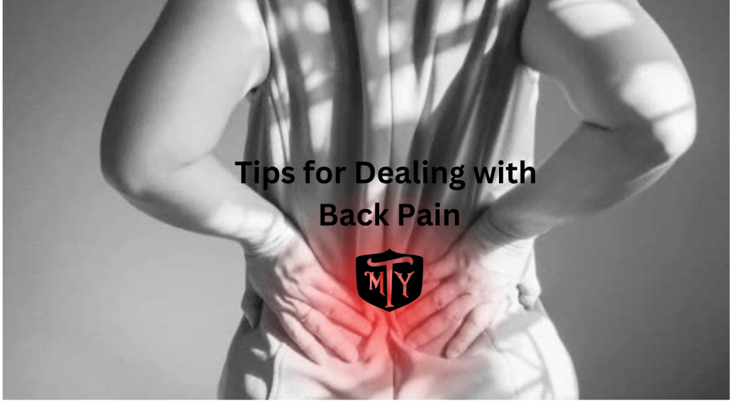 Tips for Dealing with back pain Mother Trucker Yoga Cover Image