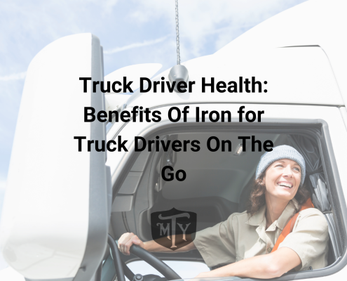 Benefits of Iron for Truck Drivers on the GO Mother Trucker Yoga Cover Image