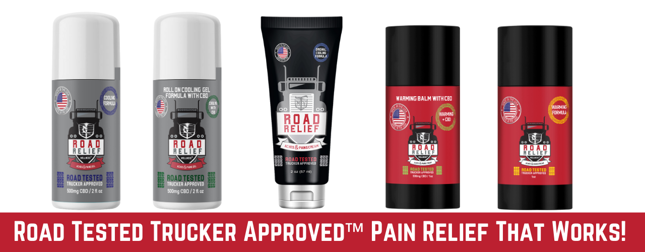 Road Relief Wellness /PainRelief/Trucking + Header Image