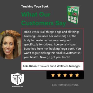 Trucking Yoga Book Verified Buyers Testimonials MTY