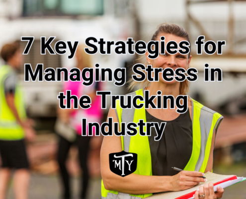 7 Key Strategies for Managing Stress in the Trucking Industry Image Cover Mother trucker yoga