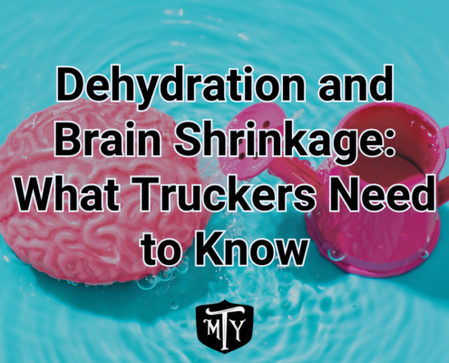 Dehydration and Brain Shrinkage: What Truckers Need to Know
