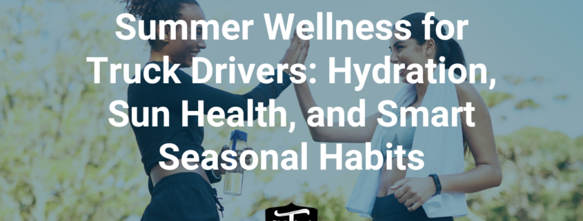 summer health tips for truck drivers