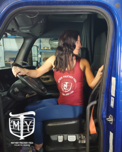 Seated Spinal Twist truck 