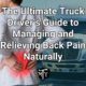 truck driver back pain