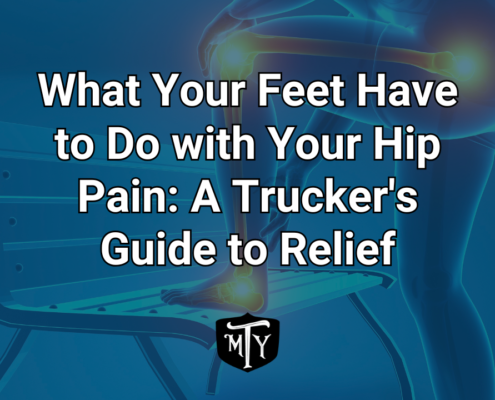 hip pain relief Mother Trucker Yoga