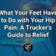 hip pain relief Mother Trucker Yoga