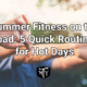 summer fitness on the road Mother Trucker Yoga