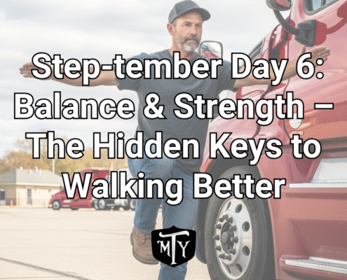 Step-tember Day 6 Mother Trucker Yoga