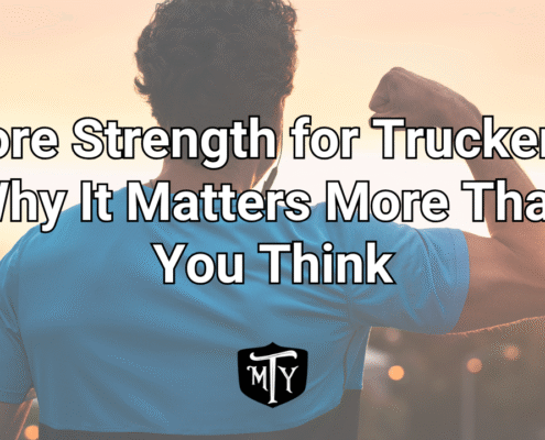 Core strength for truck drivers Mother Trucker Yoga
