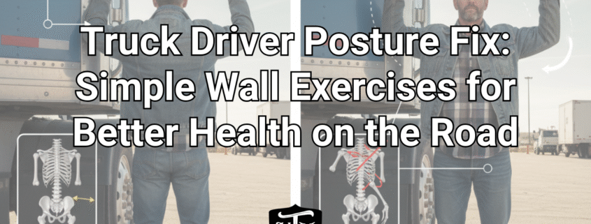 Truck driver posture Mother Trucker Yoga