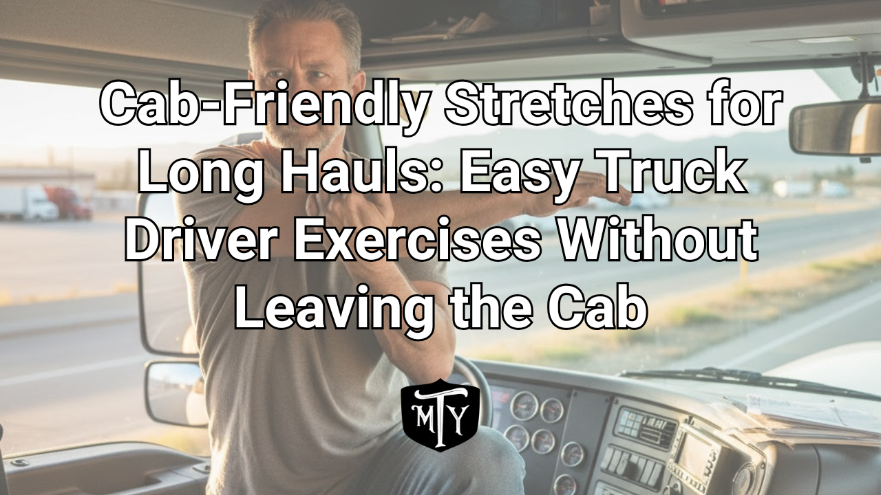 Cab-Friendly Stretches for Long Hauls: Easy Truck Driver Exercises ...