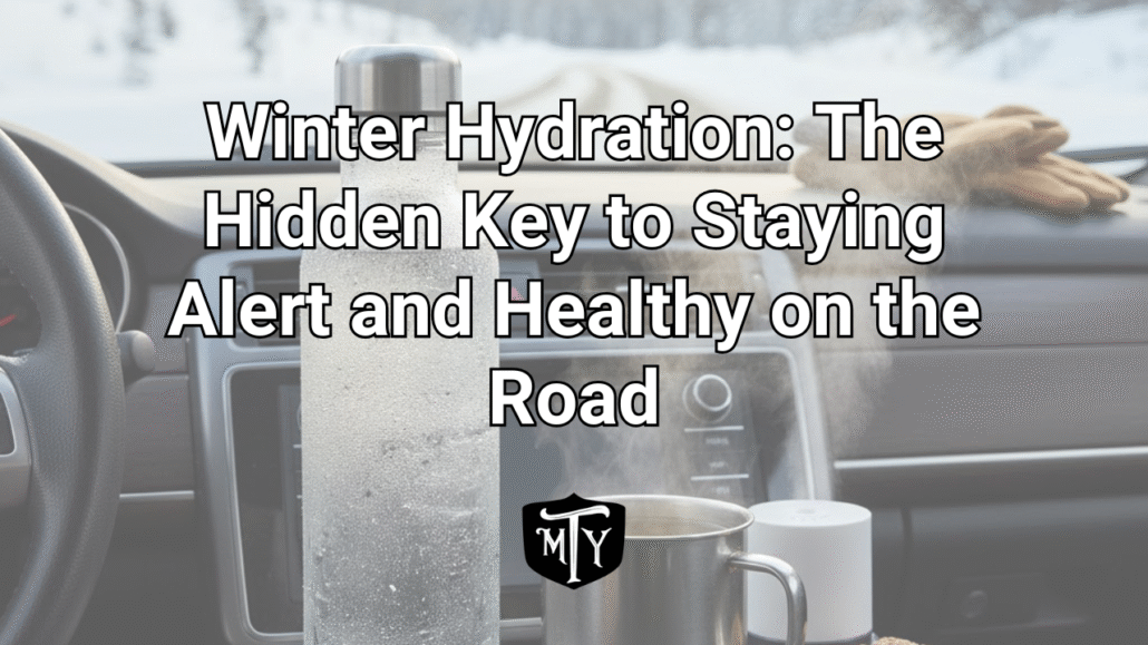 Cold weather can dehydrate drivers fast Mother Trucker Yoga