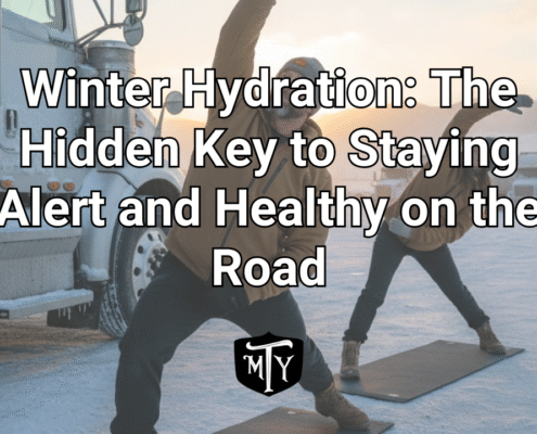 Cold weather mobility for truckers Mother Trucker Yoga