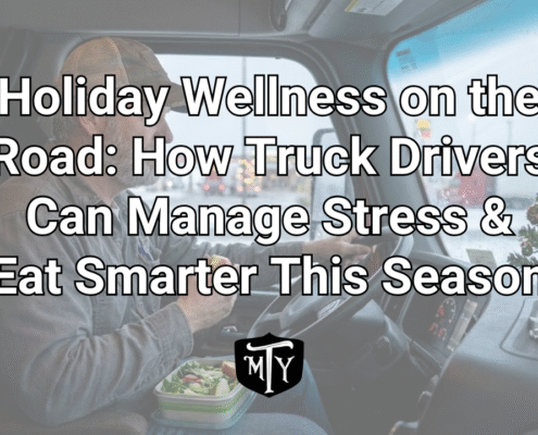 holiday wellness for truck drivers Mother Trucker Yoga