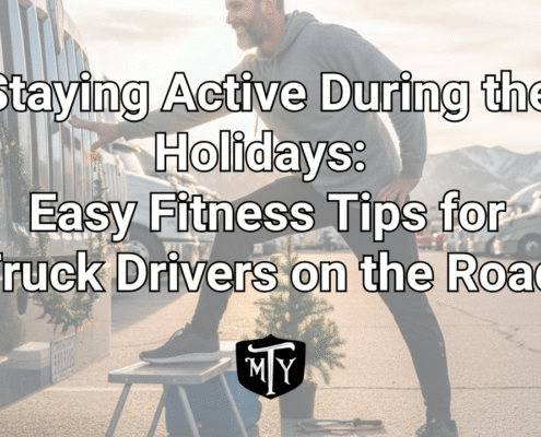 holiday fitness for truck drivers Mother Trucker Yoga
