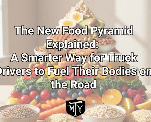 new food pyramid for truck drivers Mother Trucker Yoga