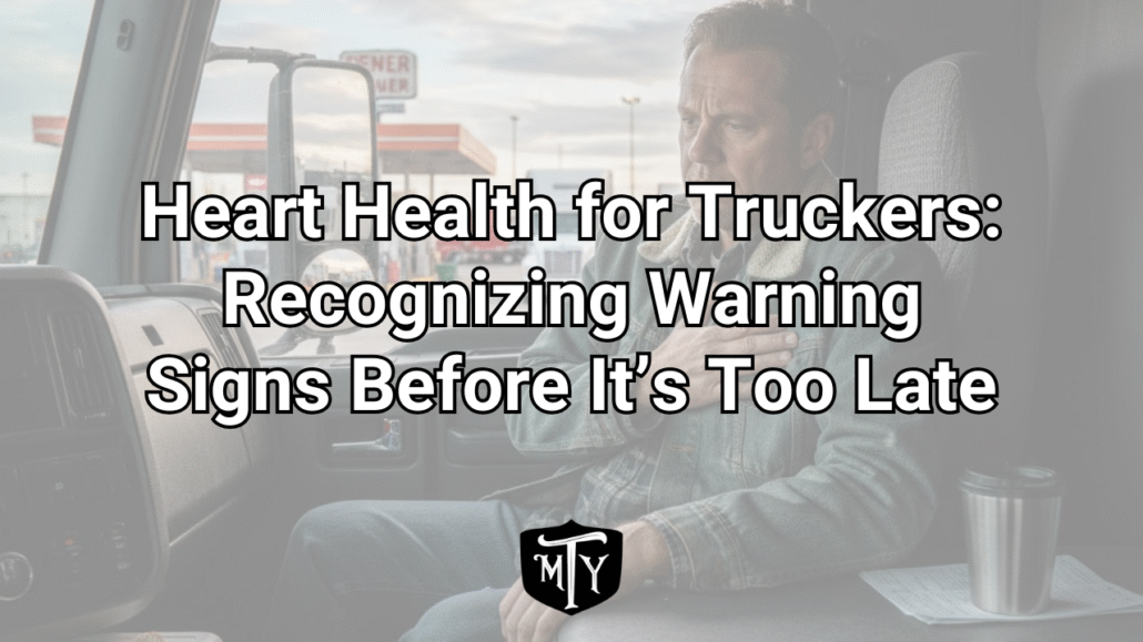 heart health warning signs for truckers Mother Trucker yoga