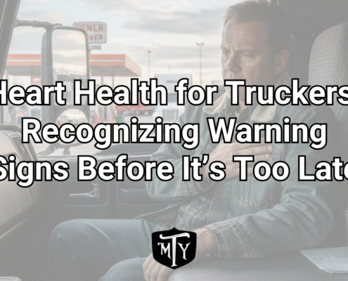 heart health warning signs for truckers Mother Trucker yoga