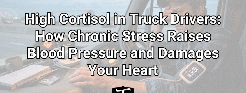 high cortisol in truck drivers Mother Trucker Yoga
