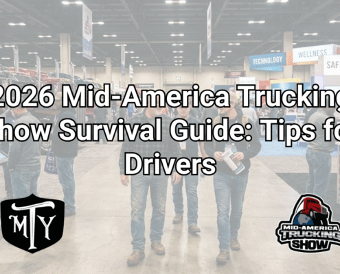 Mid-America Trucking Show survival guide Mother Trucker Yoga
