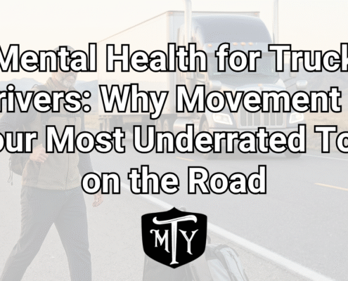 Mother Trucker Yoga mental health for truck drivers