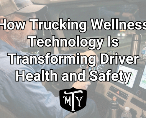 trucking wellness technology Mother Trucker Yoga