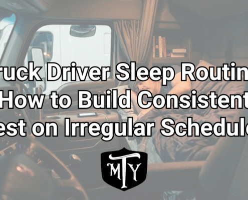 Truck Driver Sleep Routine Mother Trucker Yoga