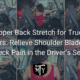 upper back stretch for truck drivers Mother Trucker Yoga