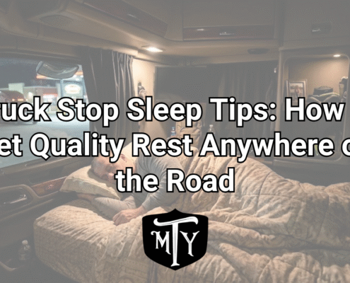 Truck Stop Sleep Tips Mother Trucker Yoga