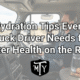hydration tips for truck drivers Mother Trucker Yoga