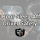 poor sleep and driver safety Mother Trucker Yoga