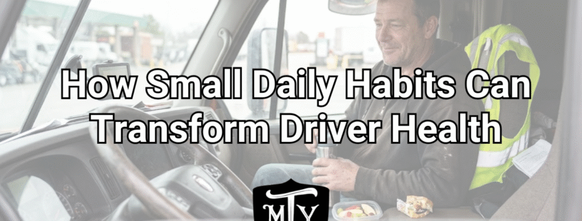 Daily habits for driver health Mother Trucker Yoga