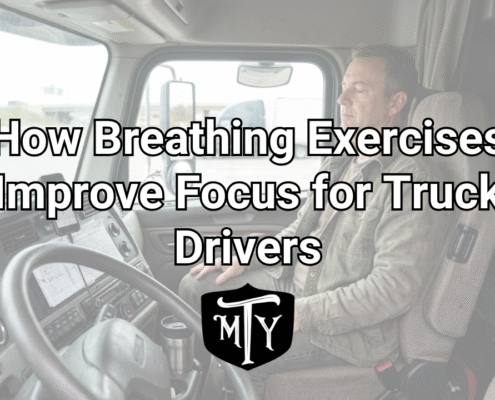 Breathing exercises for truck drivers Mother Trucker Yoga